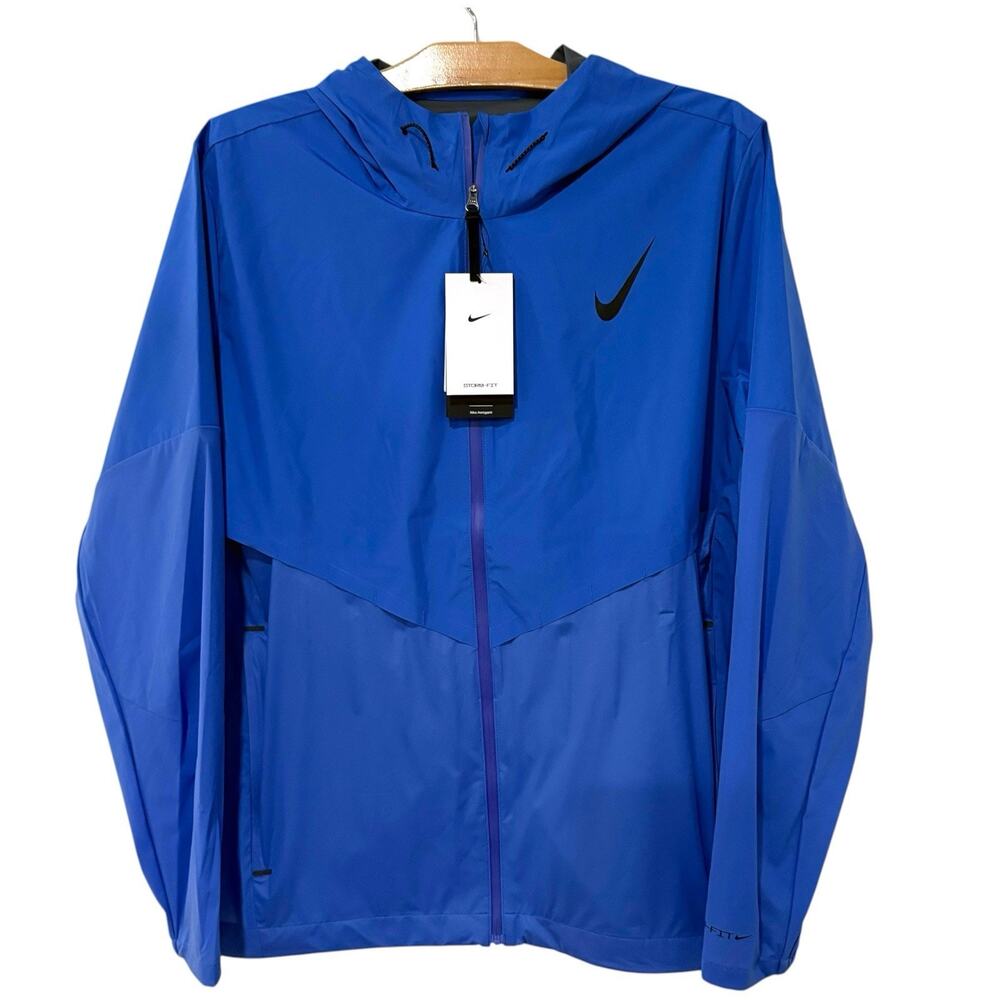 Nike | AeroSwift Storm-Fit Running Aerogami Jacket Blue NWT $275- Size XL